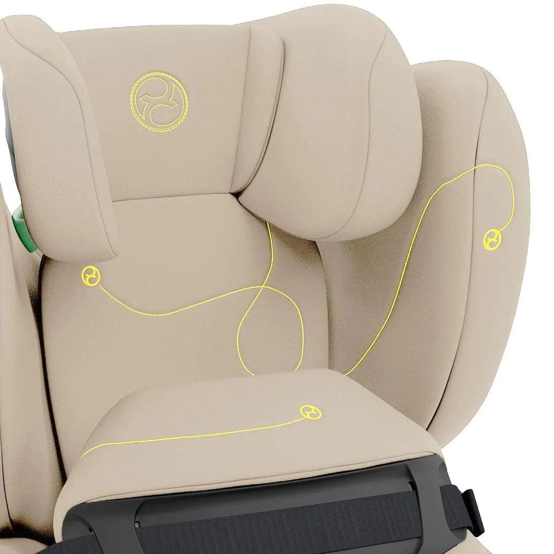 Cadeira Auto Grupo 1/2/3 Pallas G Seashell Beige - Cybex