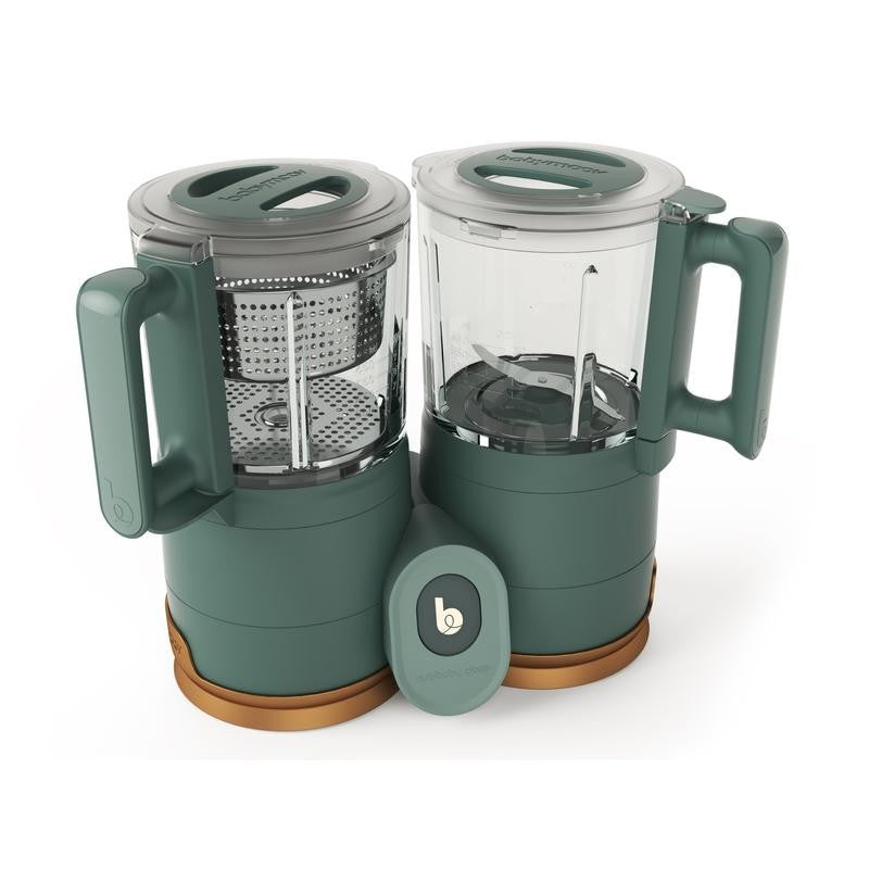 Robot de cozinha NutriBaby Glass Green Forest - BabyMoov