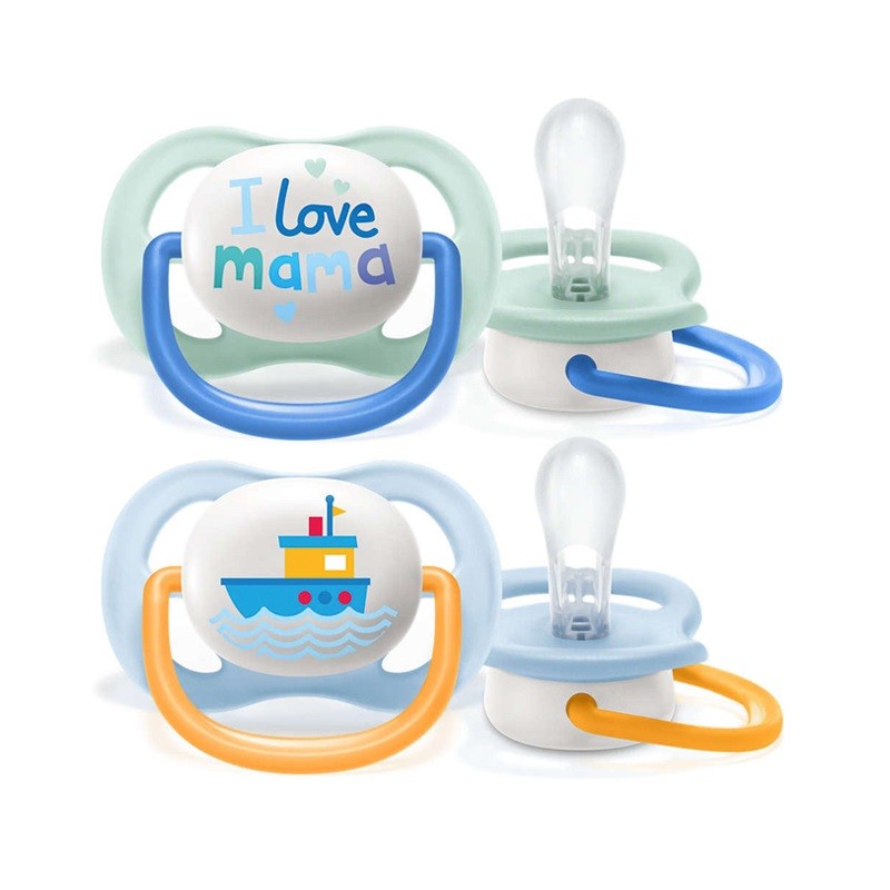Conjunto de 2 Chuchas Ultra Air 0-6M Menino - Philips Avent