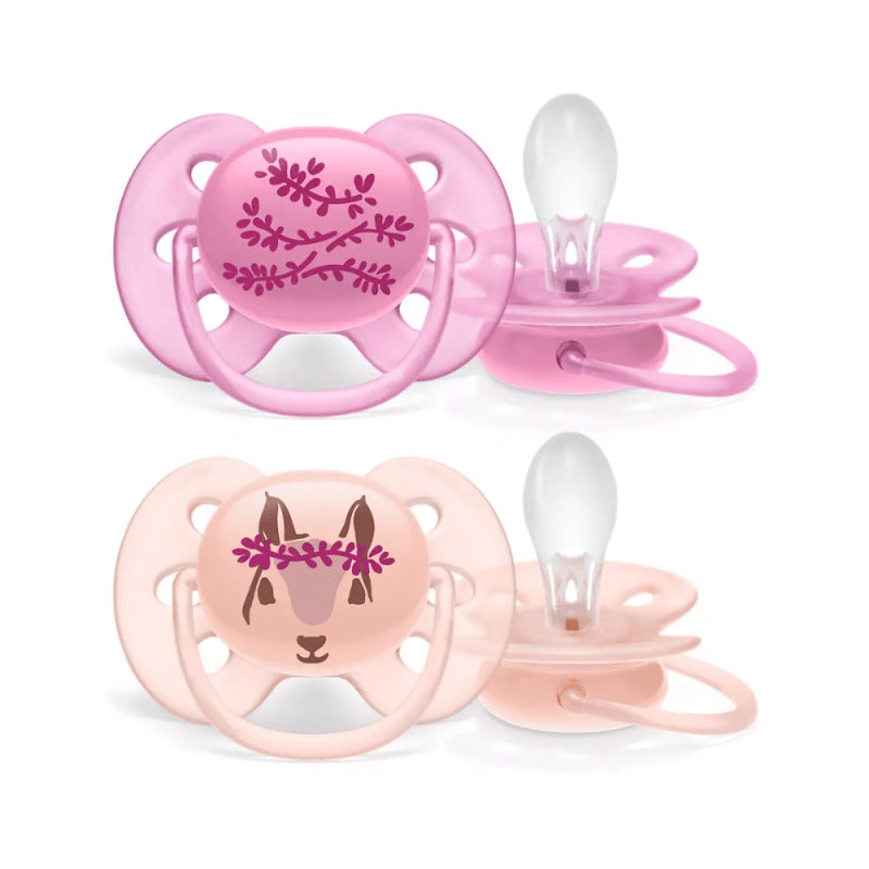 Conjunto de 2 Chuchas Ultra Soft 6-18M Menina - Philips Avent