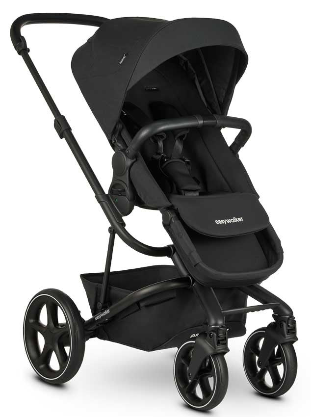Pack especial-Carrinho Harvey3 Shadow Black KR + alcofa- Easywalker