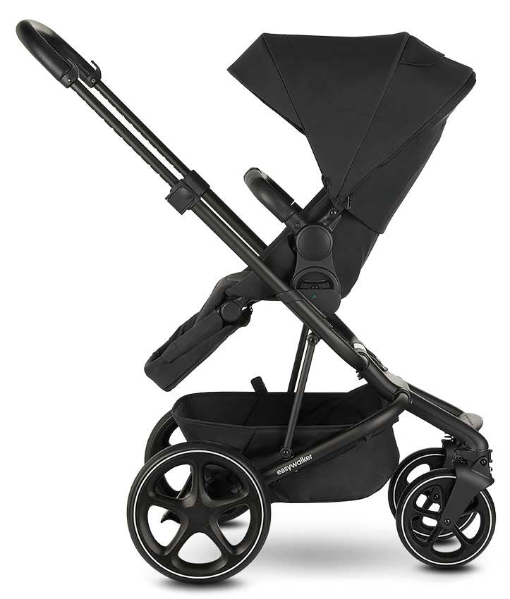 Pack especial-Carrinho Harvey3 Shadow Black KR + alcofa- Easywalker