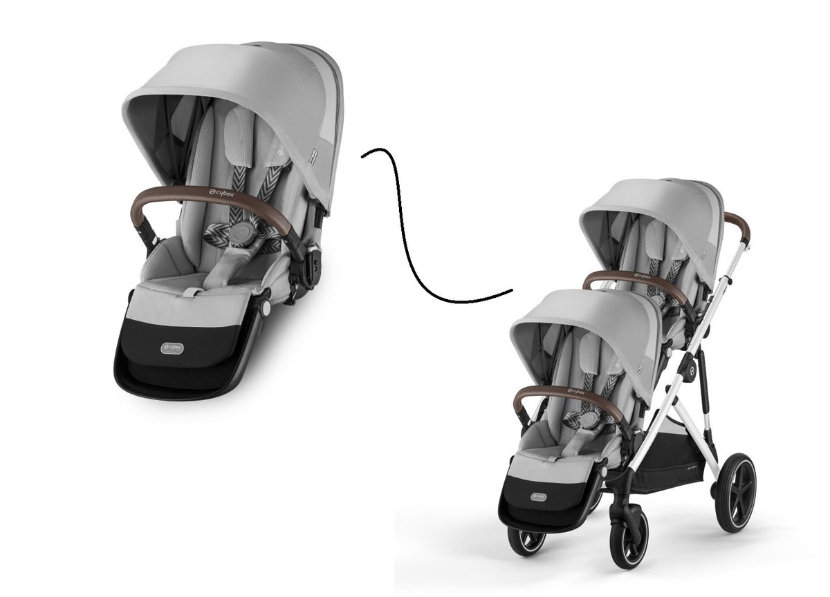 Cybex - Assento Stone Grey para Carrinho Gazelle S