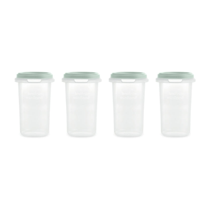 Conjunto de 4 Caixas Herméticas Mint 330ml - Miniland