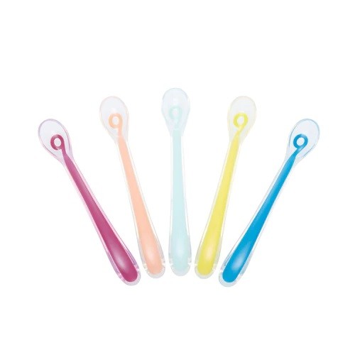 Conjunto 5 Colheres de Silicone - Babymoov