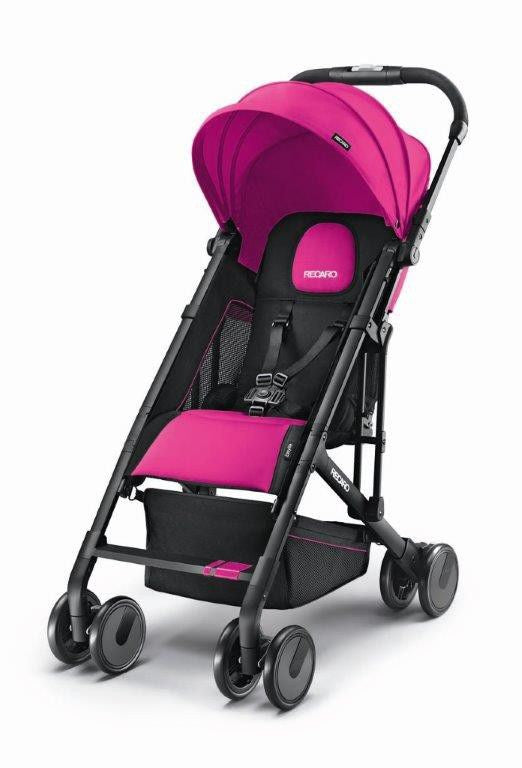 Carrinho de Passeio EasyLife Pink Black - Recaro