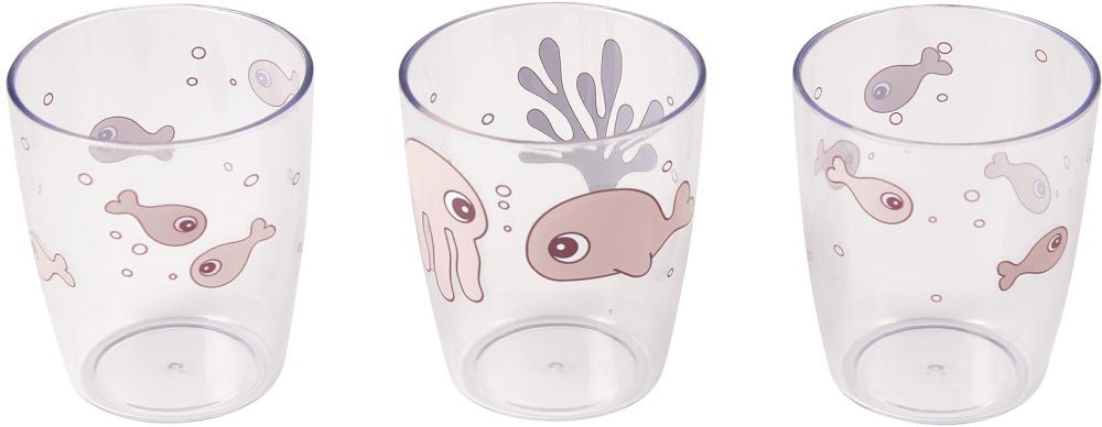Mini Copo Yummy Sea Friends Rosa - Done By Deer