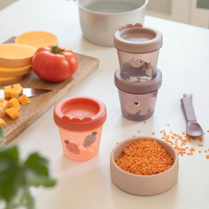 Conjunto 3 Potes Baby Food Ozzo Powder - Done By Deer