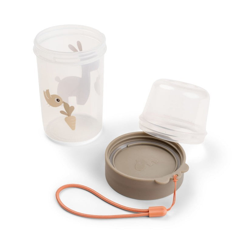 To Go 2-Way Snack Container 250ml Lalee Sand - Done By Deer