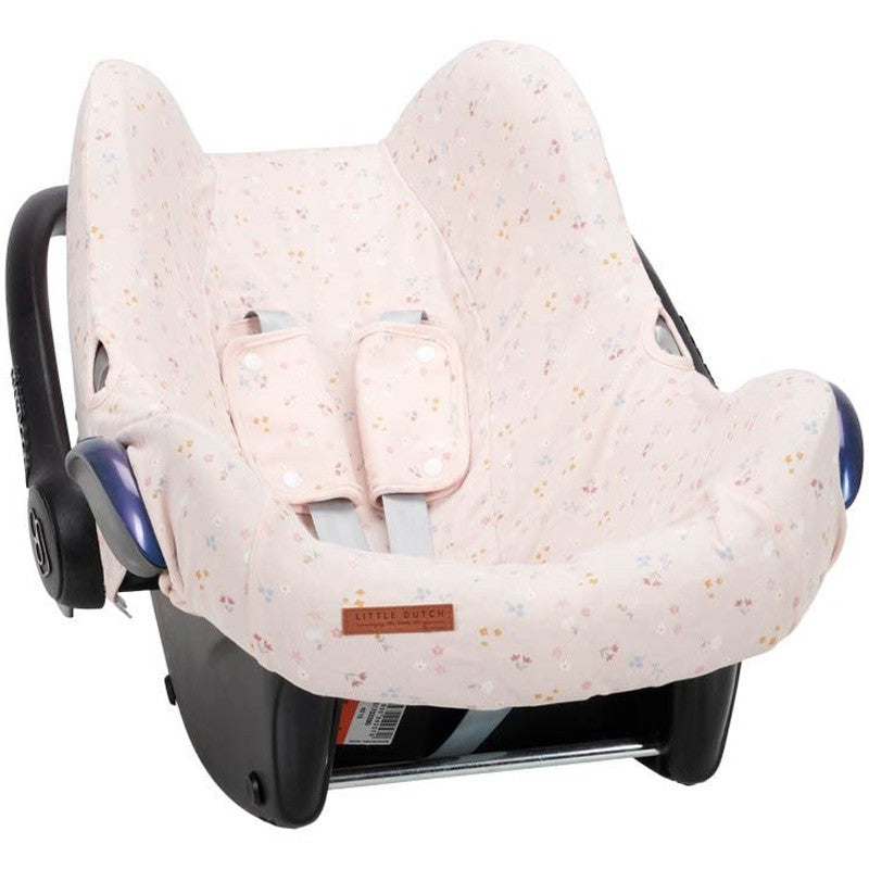 Forra para Cadeira Auto 0+ Little Pink Flowers - Little Dutch