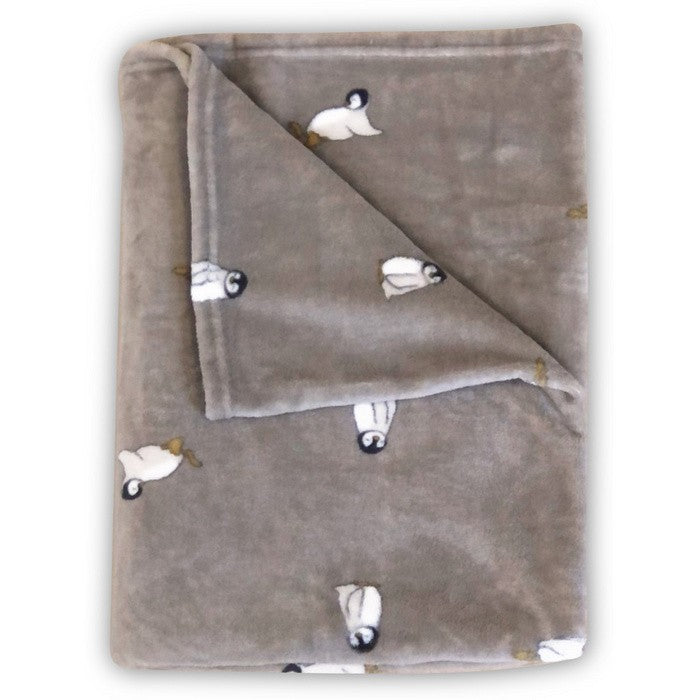 Manta Polar Lis 100x140cm Pinguino - Petú Petú