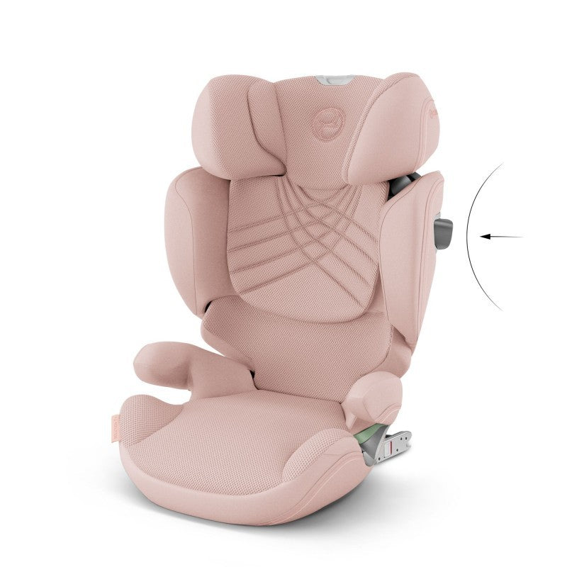Cadeira Auto Grupo 2/3 Solution T i-fix Peach Pink Plus - Cybex