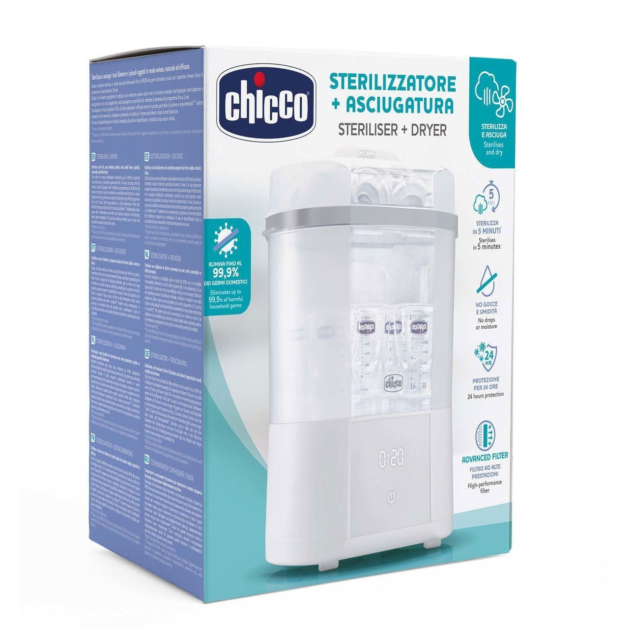 Esterilizador Biberão com Secagem - Chicco