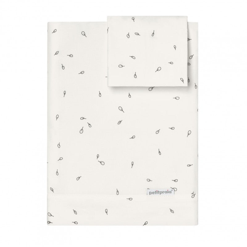 Conjunto Lençóis para Berço 60x120 Nature - Petit Praia