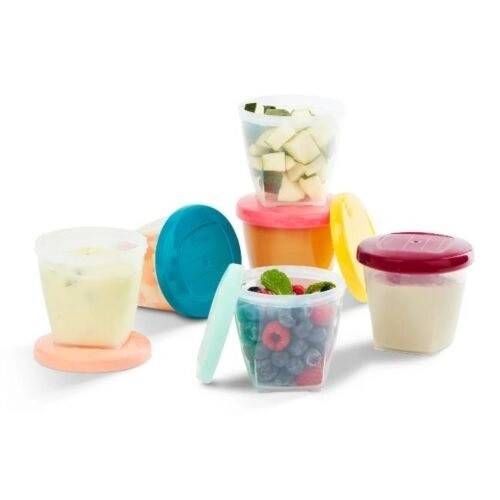 Conjunto de 6 Taças com tampa 250ml - Babymoov