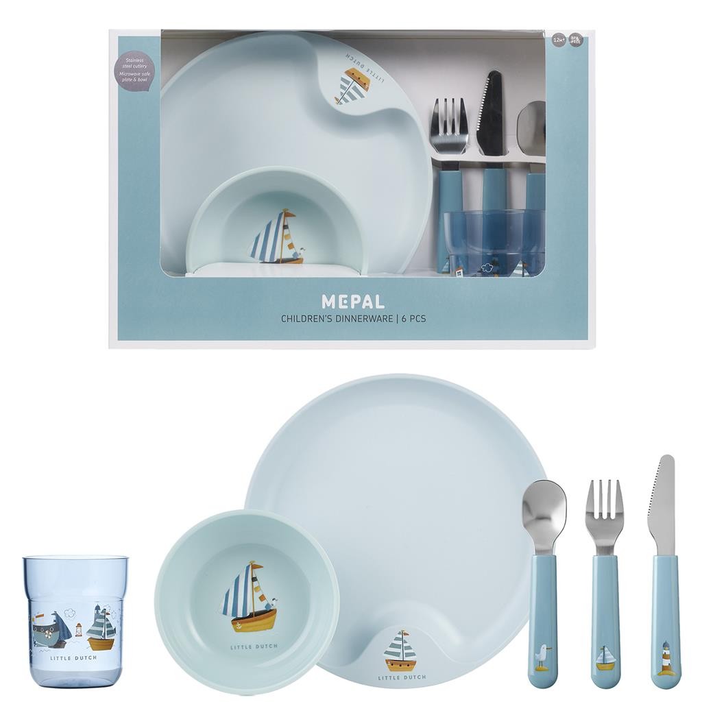 Conjunto de Papa 6 pçs Sailors Bay - Little Dutch