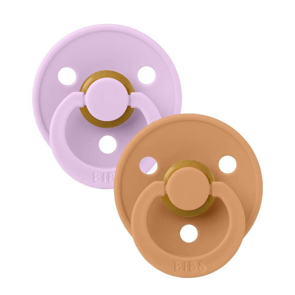 Conjunto 2 Chupetas Violet Sky/Pumpkin 0-6M - Bibs