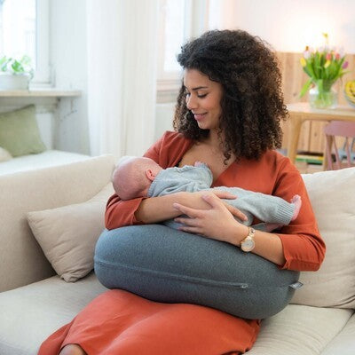 Almofada de Amamentação Buddy Chine Antracite  - Doomoo