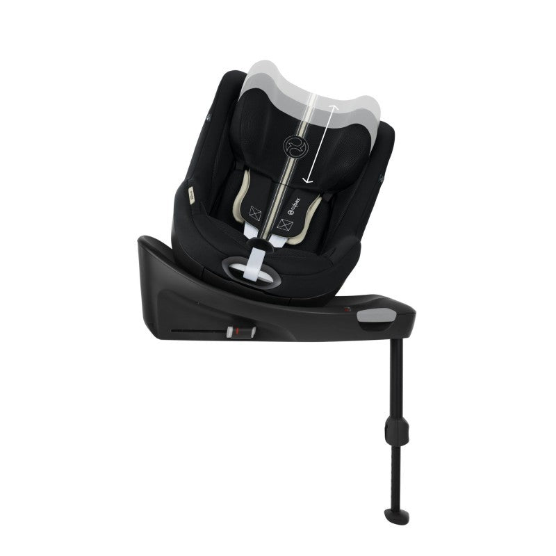 Cadeira Auto 0+/1 Sirona GI i-Size Moon Black Plus - Cybex