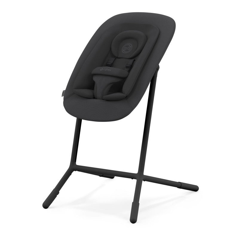 Conjunto Cadeira de Papa Lemo 4in1 Stunning Black  - Cybex