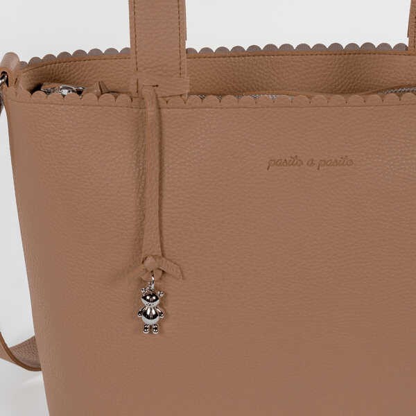 Mala Carrinho Crossbody Icon Caramel - Pasito a Pasito