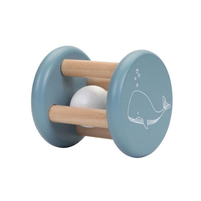 Chocalho Roller Rattle Little Baleia - Little Dutch
