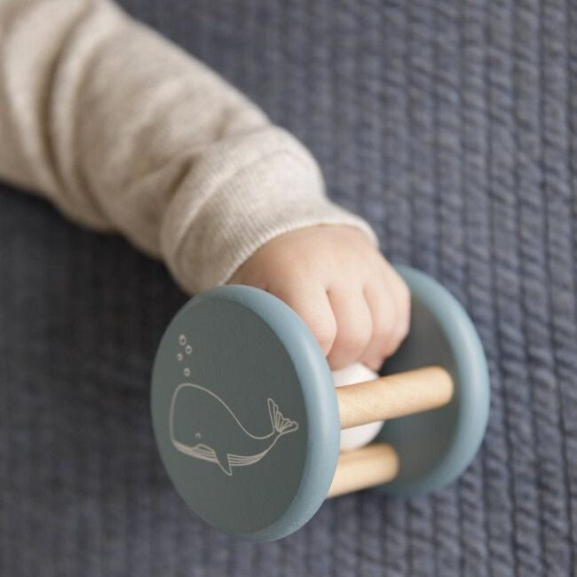 Chocalho Roller Rattle Little Baleia - Little Dutch