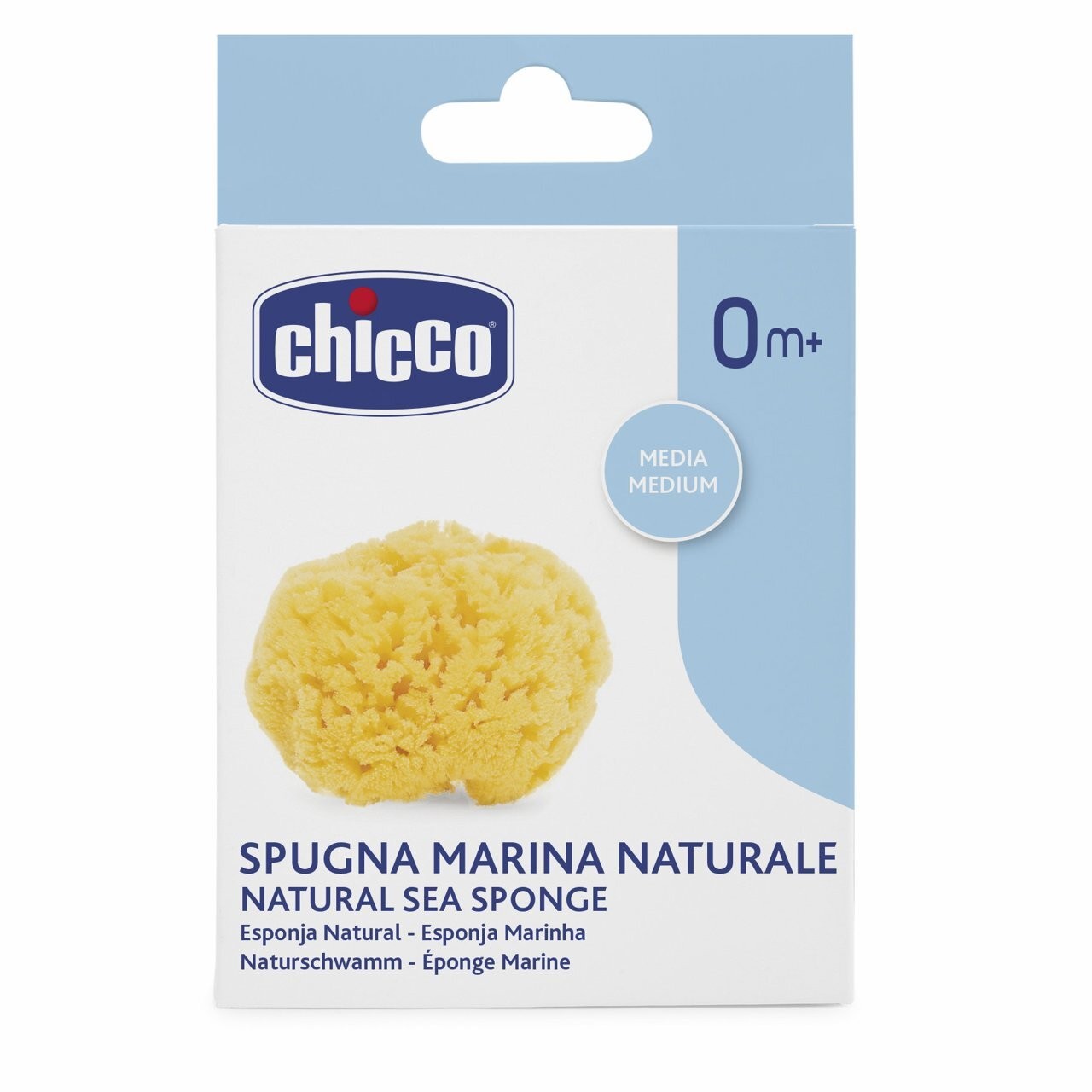 Chicco - Esponja Banho Marinha Natural