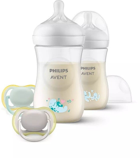 Conjunto Biberões e Chupetas Natural Response - Avent