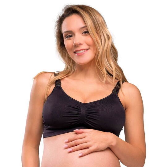Soutien Maternidade Almofadado Preto - Carriwell