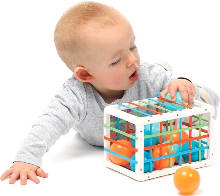 Cubo de Manipulação com Bolas Sonoras - Ludi