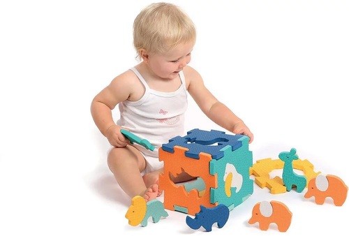 Puzzle Cubo em Espuma - Ludi