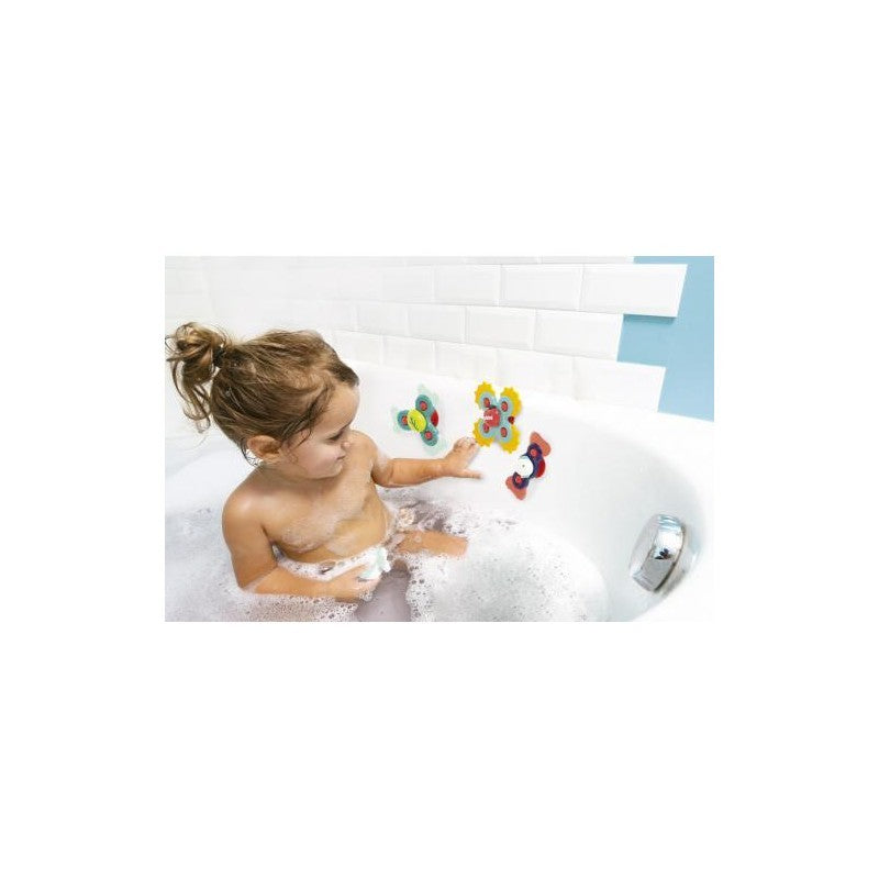 Piões Flexíveis com ventosa para banho - Ludi