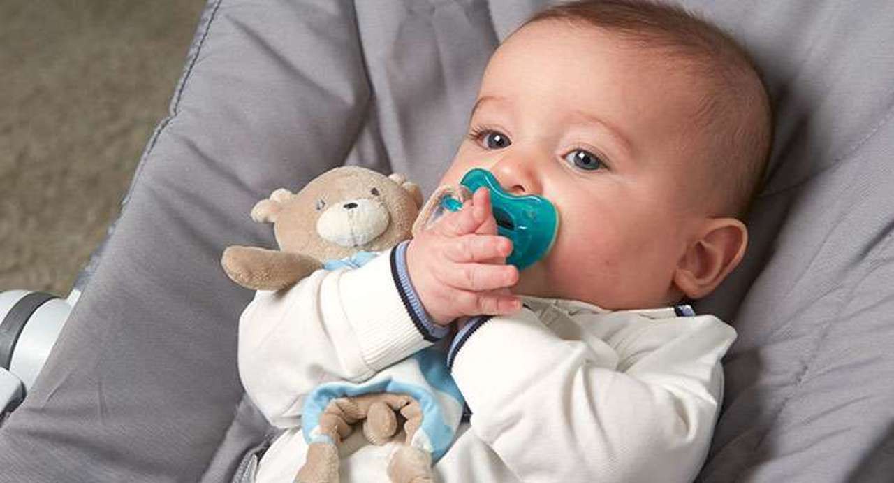 Ursinho Porta Chupeta Pocket Friend - Chicco