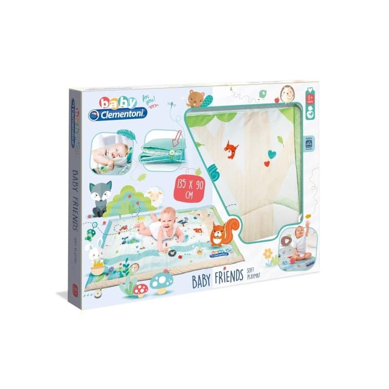 Tapete de Actividades Baby Friends - Clementoni