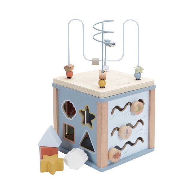 Cubo de Atividades Azul Ocean - Little Dutch