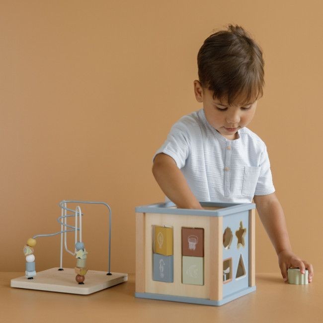 Cubo de Atividades Azul Ocean - Little Dutch
