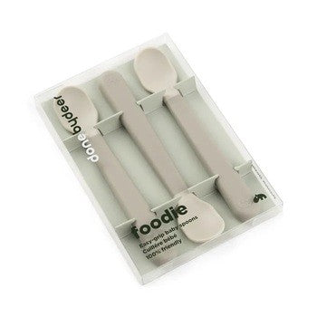 Conjunto de 3 Colheres Easy Grip Sand - Done by Deer