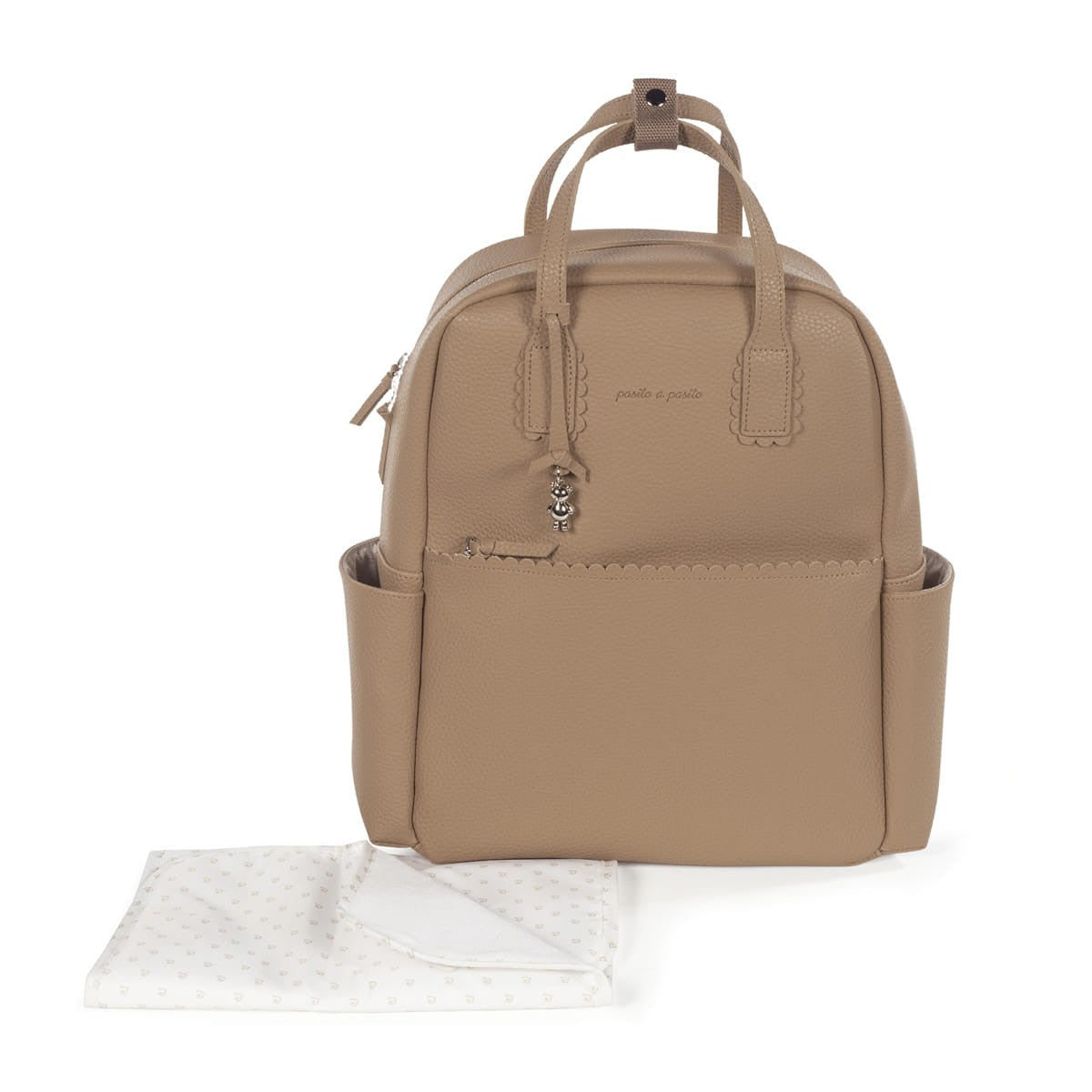 Mochila de Maternidade com muda Fraldas Icon Caramel - Pasito