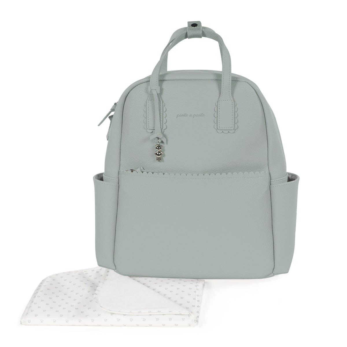 Mochila de Maternidade com muda Fraldas Icon Green - Pasito