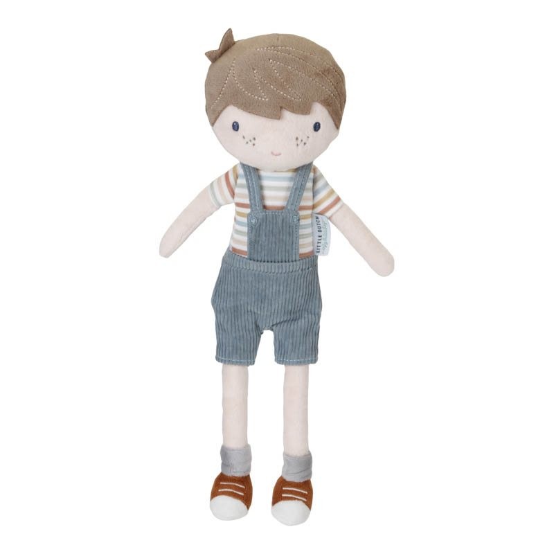Boneco pano Jim Doll 50cm Vintage Stripes - Little Dutch