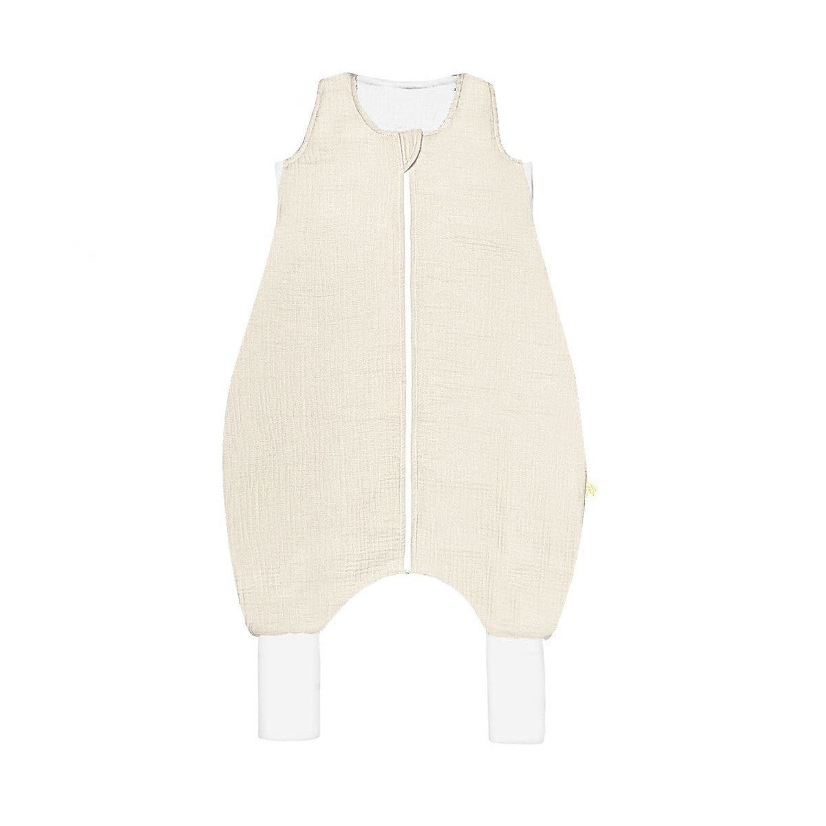 Saco de Dormir com Pernas Musseline Beige S - BabySteps