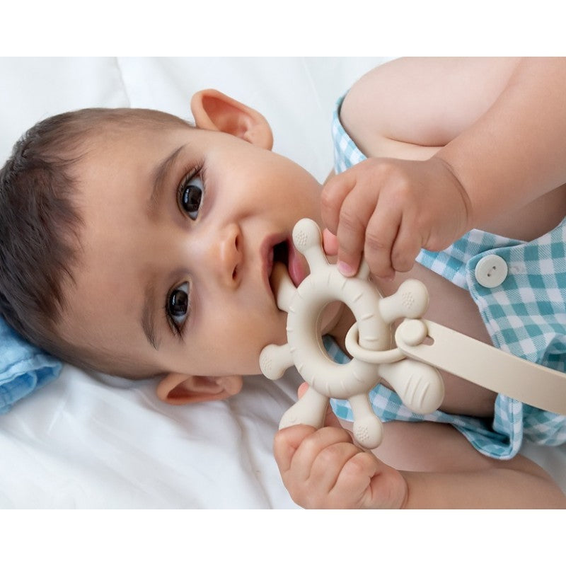 Mordedor em Silicone Beige - Kiokids
