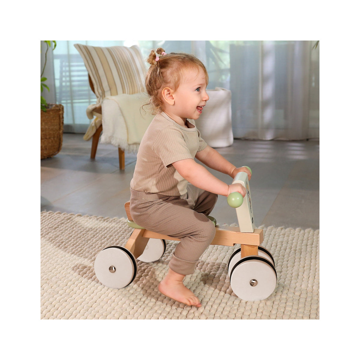 Triciclo em Madeira Boho Chic - Tiny LOve