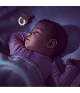 Conjunto 2 Chupetas Noturnas Vanilla/Dark Oak 6-18M - Bibs