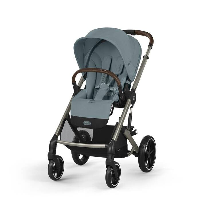 Carrinho Balios S Lux Taupe Stormy Blue  - Cybex