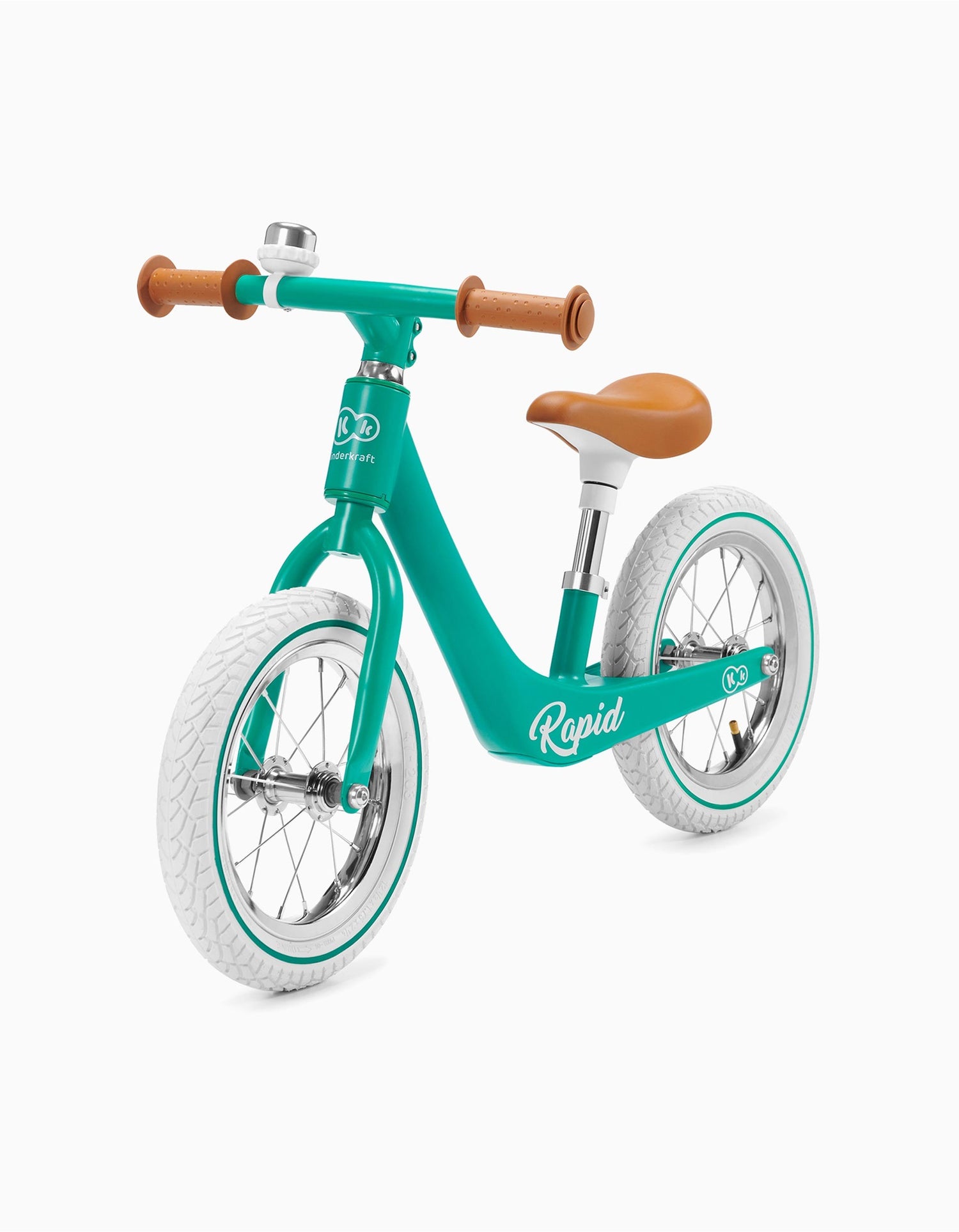 Bicicleta de Aprendizagem Rapid Midnight Green - Kinderkraft