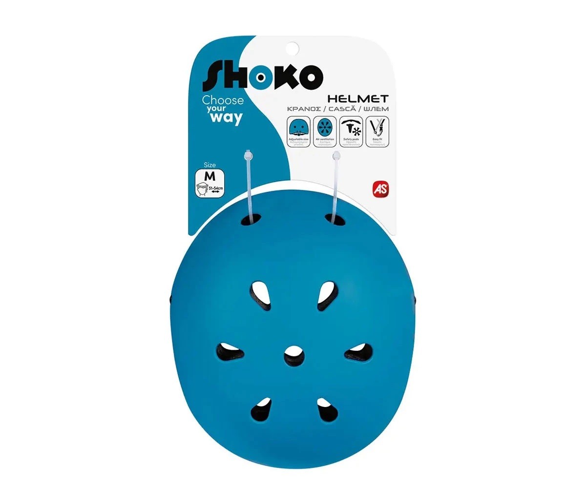 Capacete para Bicicleta / Trotinete Shoko Azul
