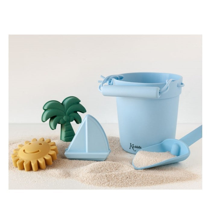 Conjunto de Praia em Silicone Azul - Kiokids