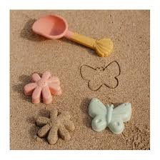 Conjunto de Praia 3 Peças Flowers & Butterflies - Little Dutch